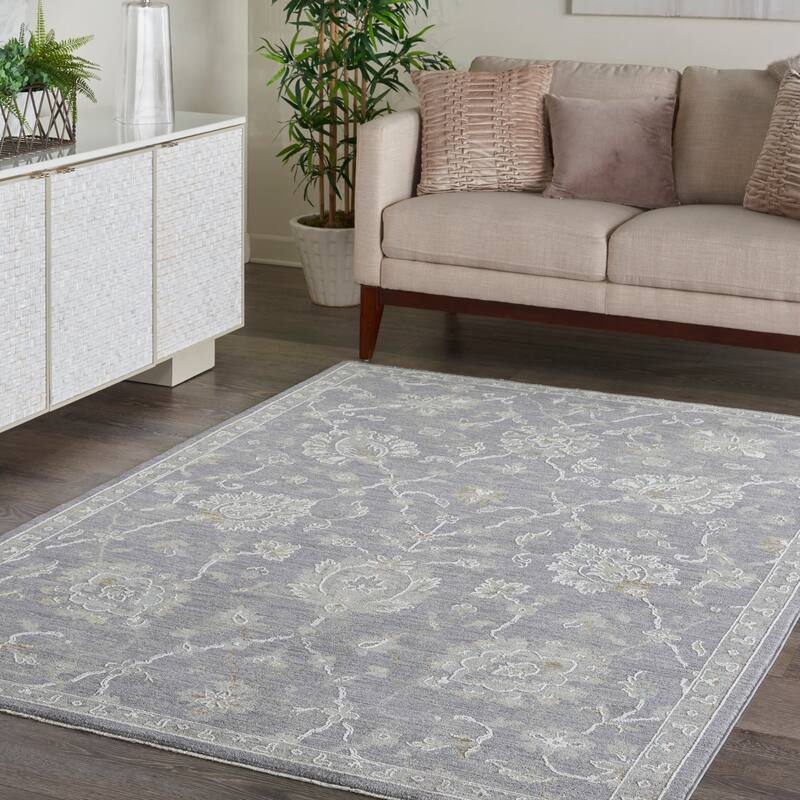 Nourison Asher Bordered Area Rug