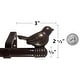 preview thumbnail 7 of 56, Cute Bird Finial Adjustable Decorative Designer Curtain Rod