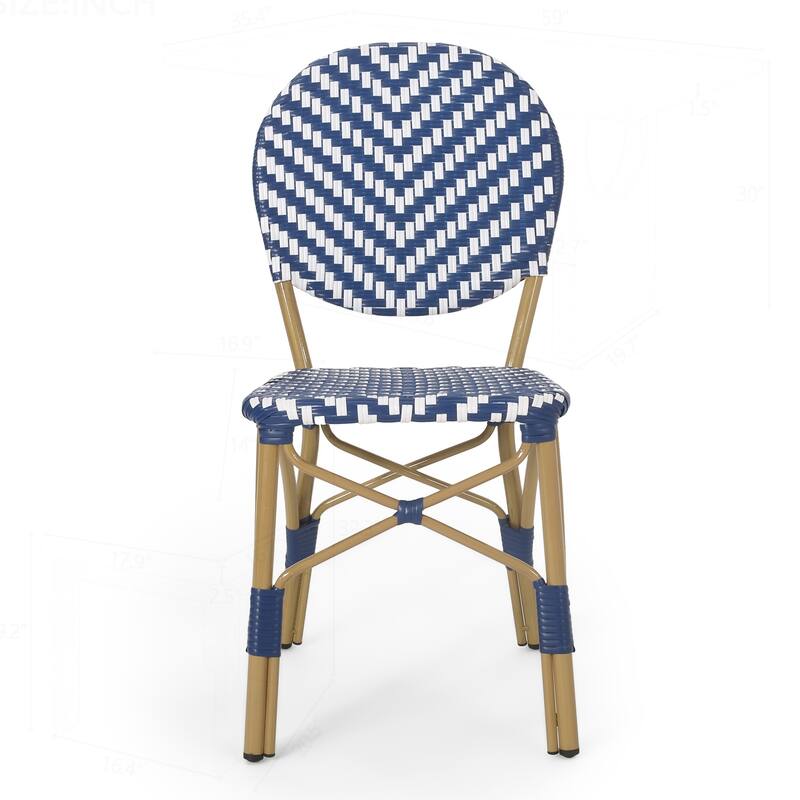 Outdoor Aluminum Bistro Set with Sophisticated Design
