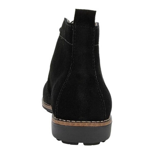womens black suede chukka boots