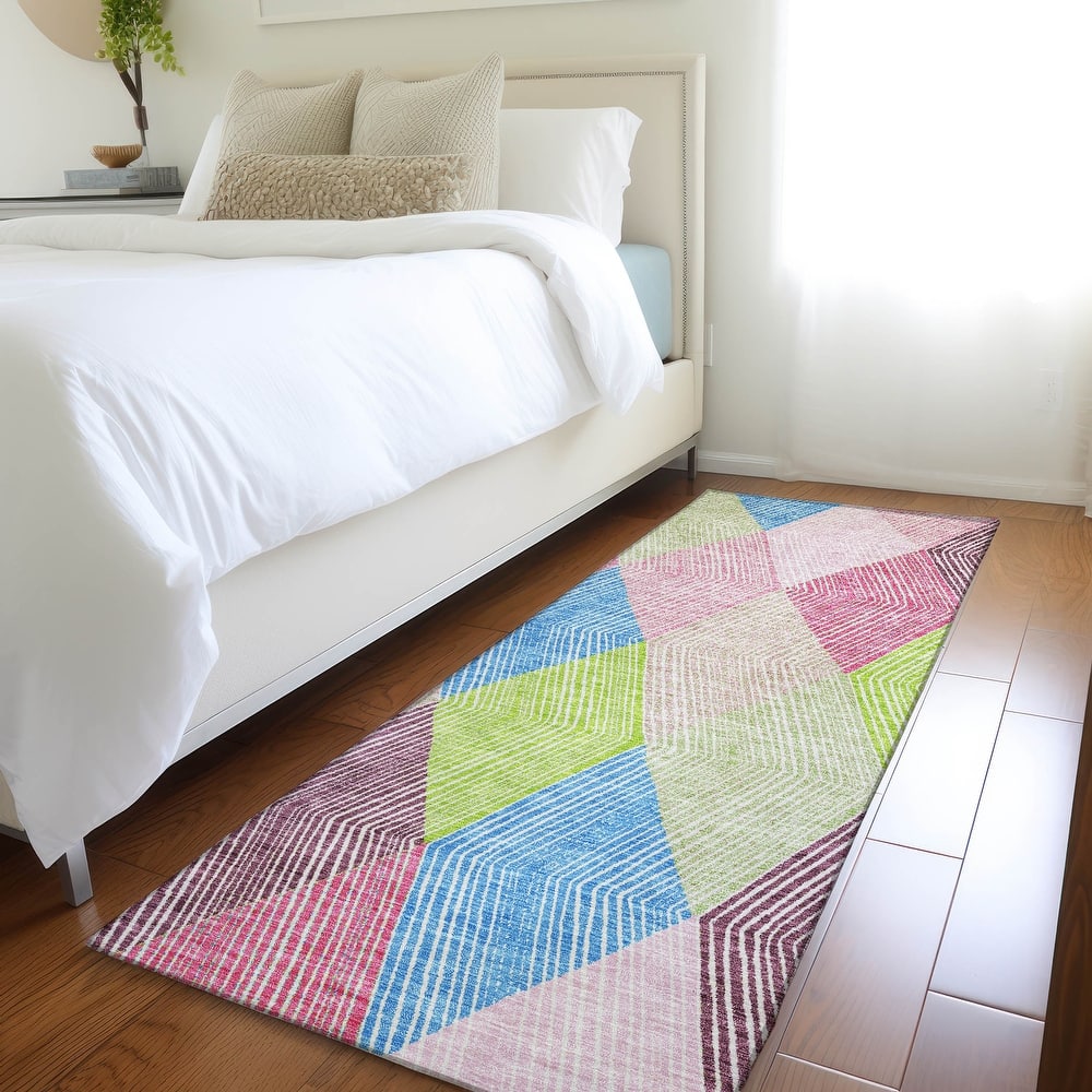 Premium Washable Super Soft Modern Fusion Mayfield Rug