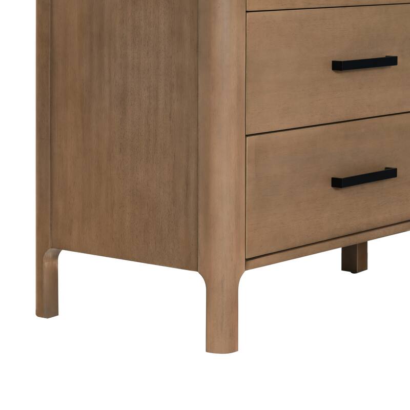 SAFAVIEH Couture Abbiava 6-Drawer Wood Dresser
