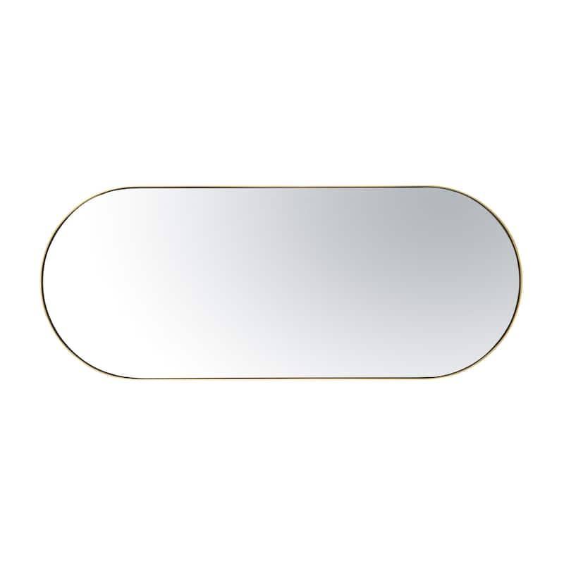 Capsule 24x60 Modern Oval Mirror