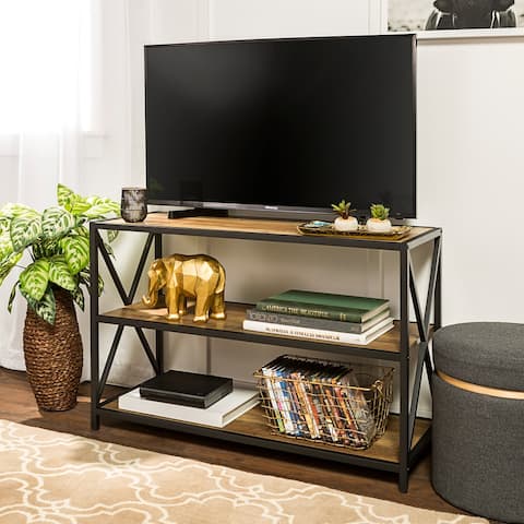Carbon Loft Hattie 40-inch X-frame Bookshelf