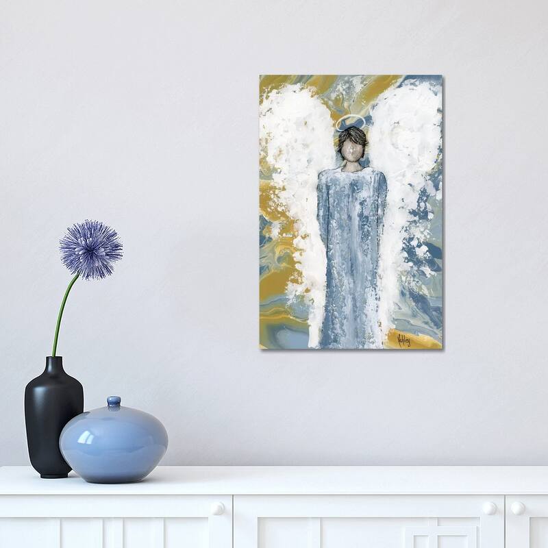 iCanvas "Angel Of Protection" by Ashley Bradley Canvas Print - 18x12x1.5