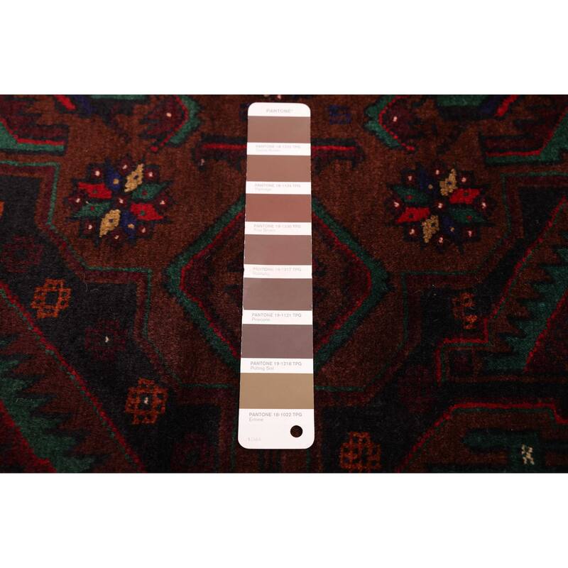 ECARPETGALLERY Hand-knotted Teimani Brown Wool Rug - 4'0 x 7'1