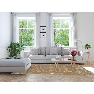 BOHO COTTAGE KILIM RATTAN Area Rug By Kavka Designs - Bed Bath & Beyond ...