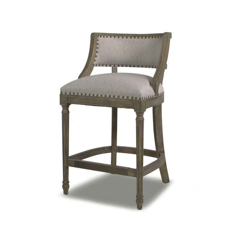 Paris Farmhouse Counter and Bar Stool with Backrest