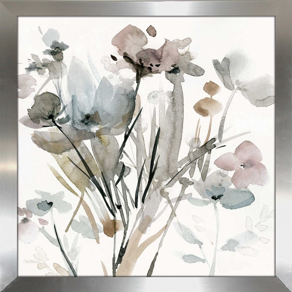 "Dainty Blooms I" by Carol Robinson Print on Acrylic.