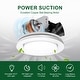 preview thumbnail 6 of 13, Akicon Bathroom Fan with Light, 90 CFM, 1.5 Sones Exhaust Fan, Dimmable 3CCT LED Light with Night Light