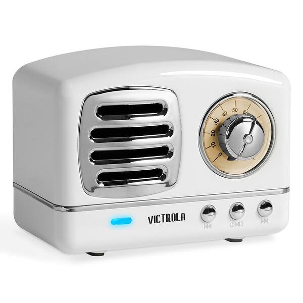 Victrola Lily Mini Bluetooth Stereo with FM Radio (White) - Bed Bath ...