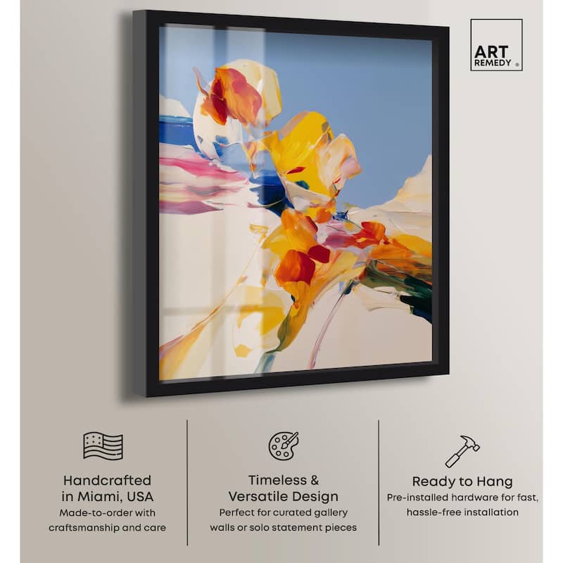 Flippant Bloom II Shadowbox by Art Remedy