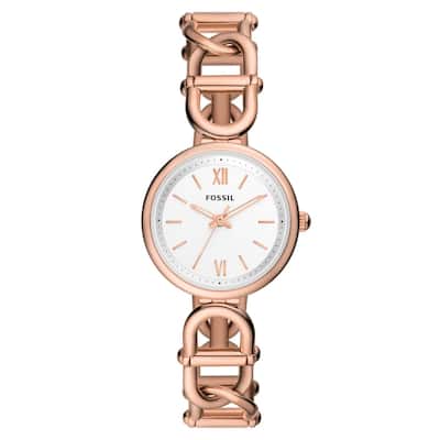 Fossil Women's Carlie Silver Dial Watch - ES5273 - 6 (36)