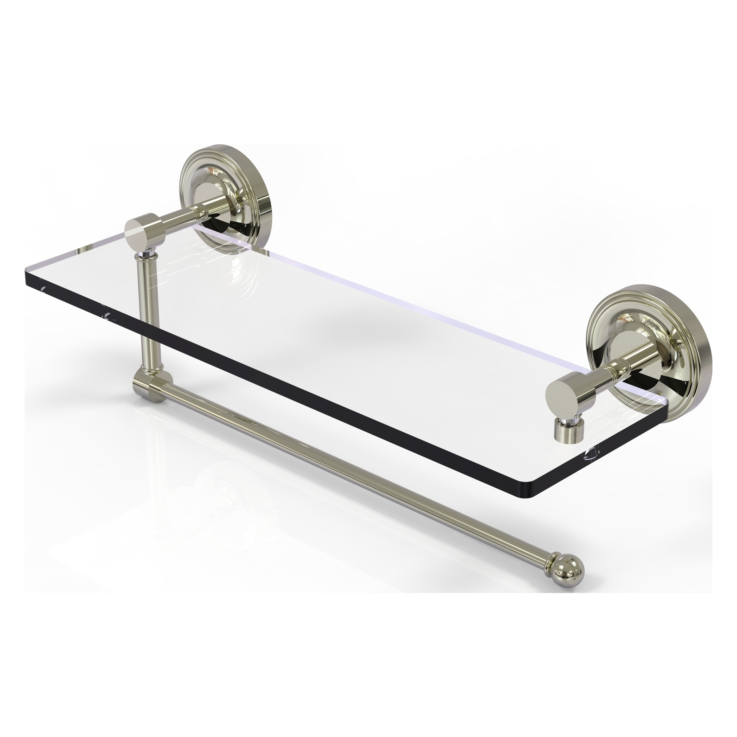 Allied Brass - Prestige Regal 36-in Train Rack Towel Shelf in Polished  Chrome 