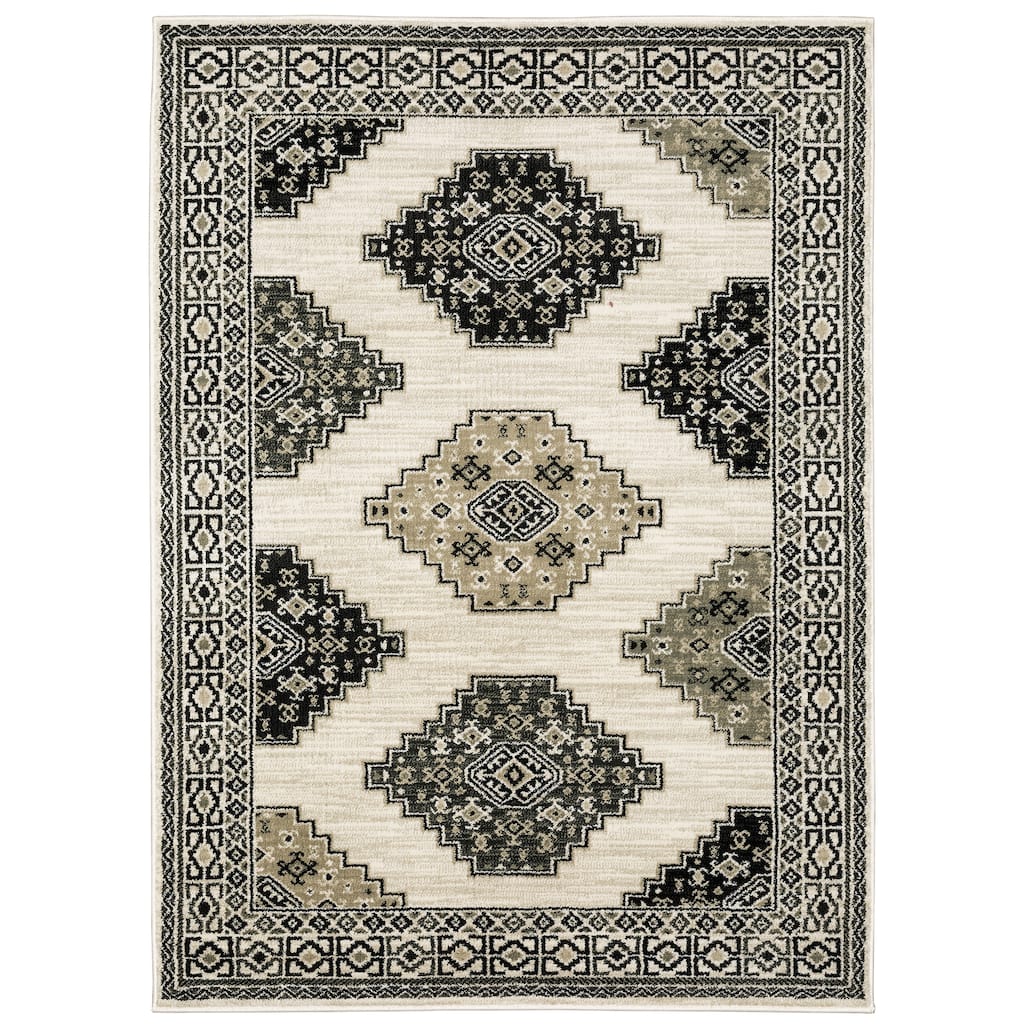 Vista Home Bryce Southwest Tribal Area Rug - 9'10" x 12'10" - 9' 10" x 12' 10"