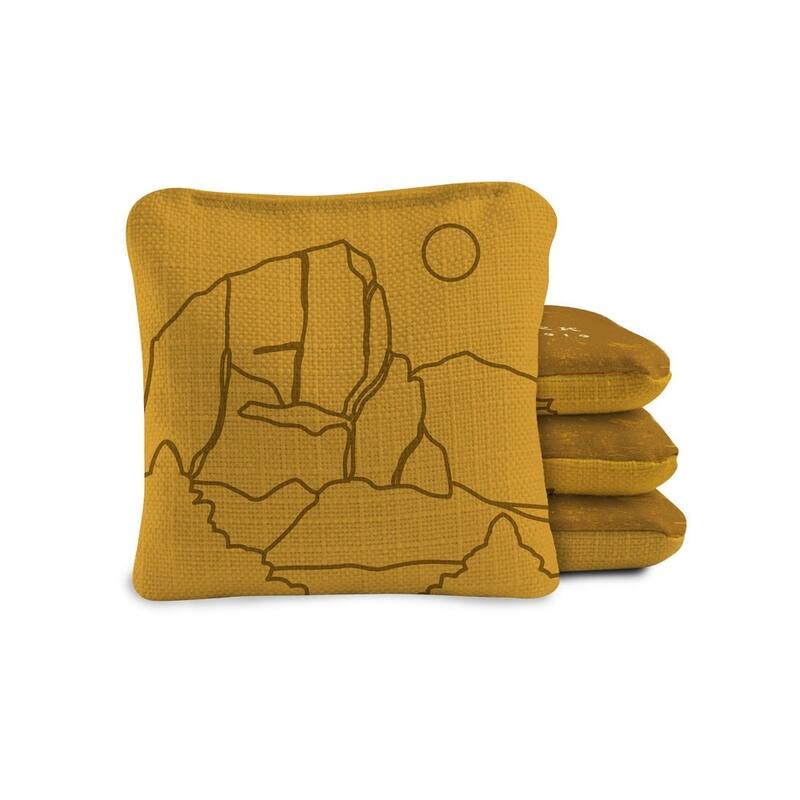 Zion National Park Dual Sided Pro Cornhole Bags (Set of 4)