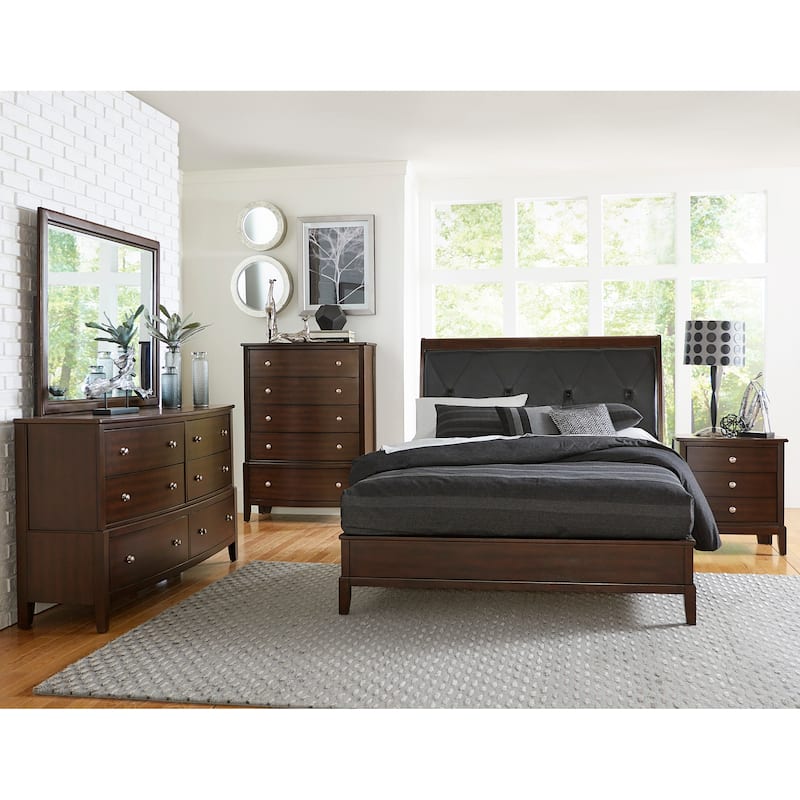 Transitional Style Bedroom Furniture 1pc Dresser of 6x Drawers Wooden Furniture