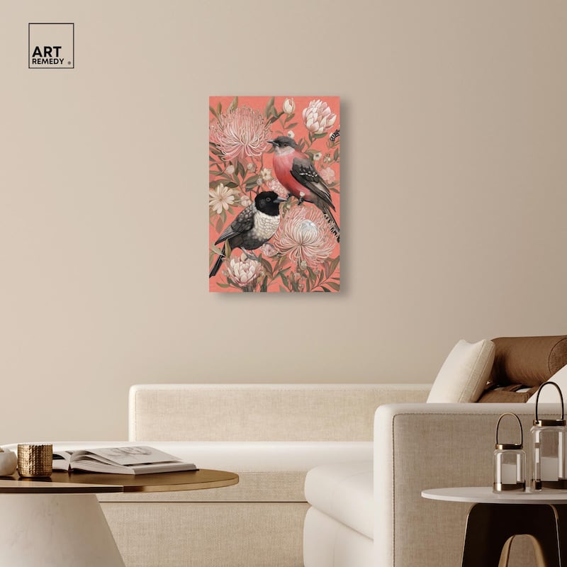 Protea Paradise Canvas by Art Remedy, Gallery Wrapped
