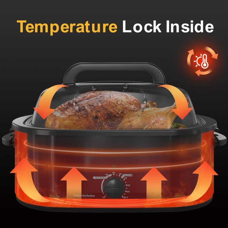 Royalcraft Roaster Oven with Removable Pan
