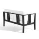 preview thumbnail 18 of 195, Outdoor Teak Solid Wood Patio Furniture Set Loveseat Armchair Table Collection