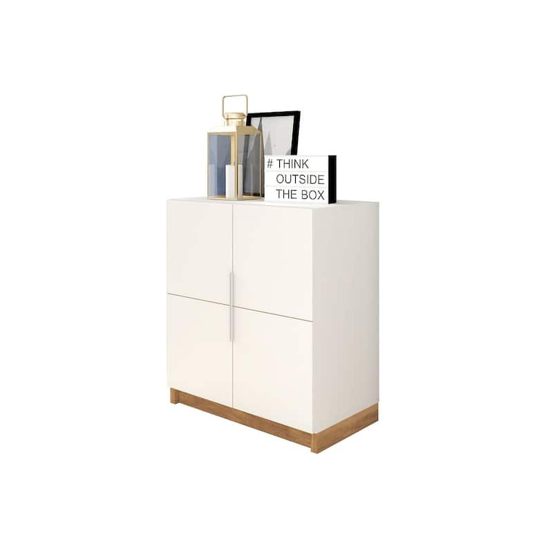 Manhattan Comfort Cornelia 4 Shelf Cabinet