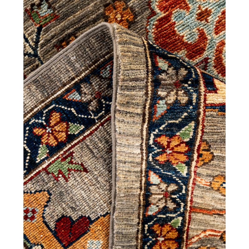 Serapi One-of-a-Kind Hand-Knotted Area Rug - Brown - 8' 3" x 9' 9"
