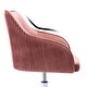 preview thumbnail 23 of 117, Corvus Braff Velvet Upholstered Adjustable Ergonomic Office Chair