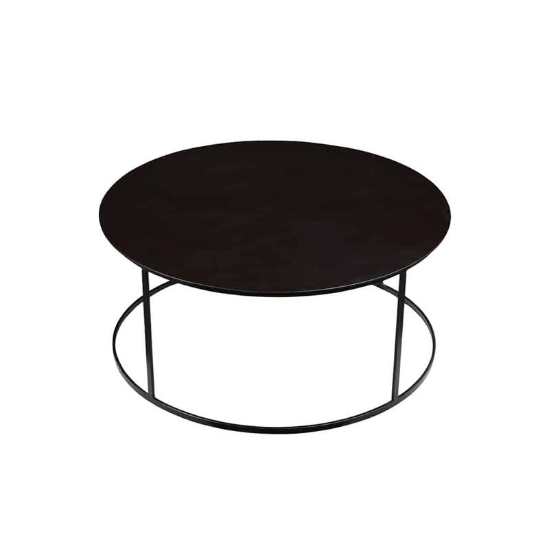 Robertson Round Metal Coffee Table