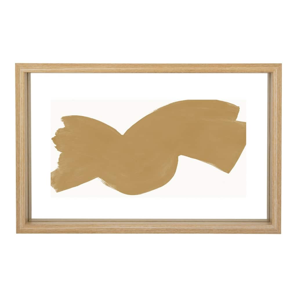 Rectangular Double Aesthetic Floating Picture Frame - 13.5"