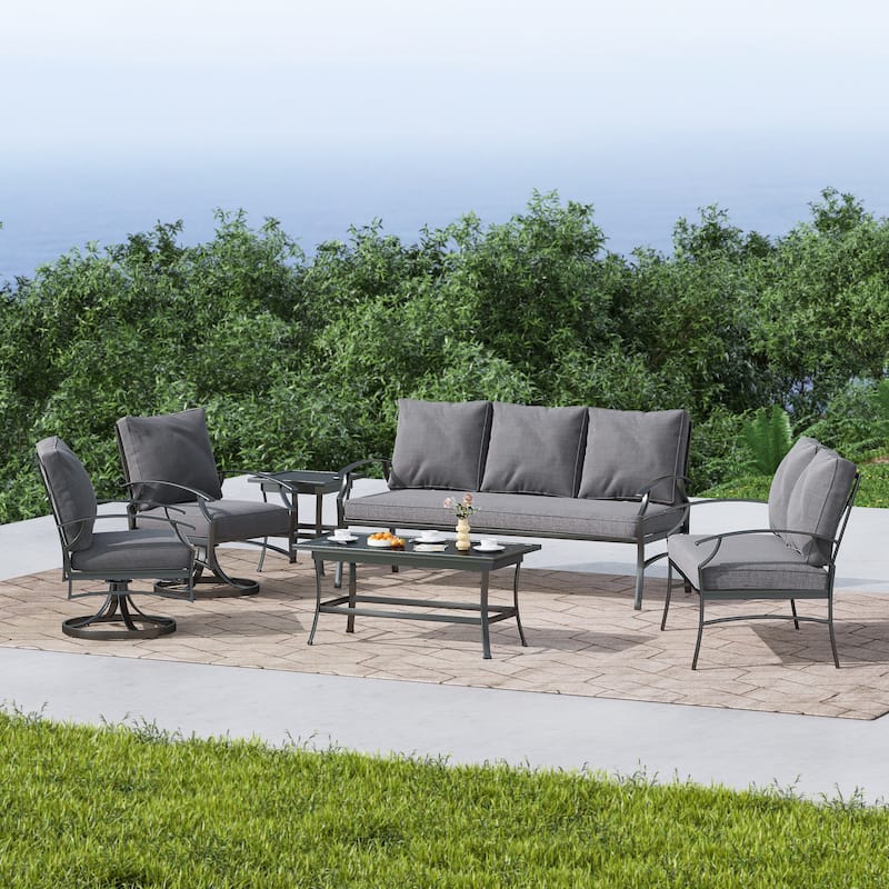 DREAMSIDEA Outdoor Furniture Conversation Patio Set
