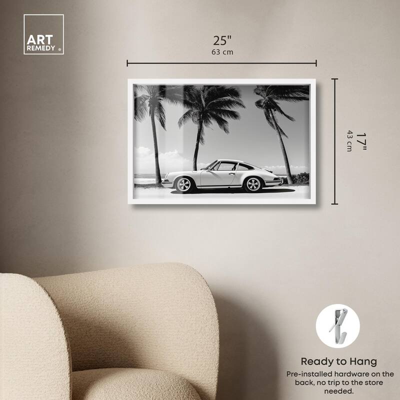 Analog Vintage Car Shadowbox by Art Remedy