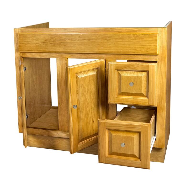 Raised Panel Bathroom Vanity 36x18 - 36"X18