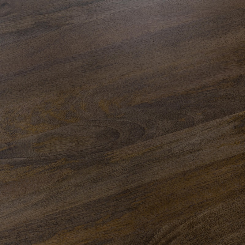 Classic Home Brookside Solid Wood Round 48" Dining Table Cocoa Brown