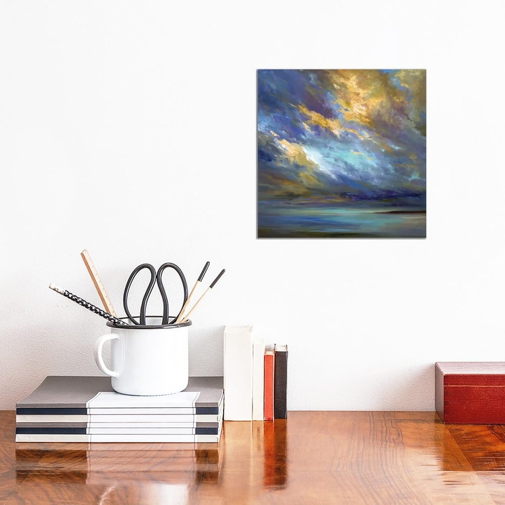 iCanvas "Coastal Clouds " by Sheila Finch Canvas Print
