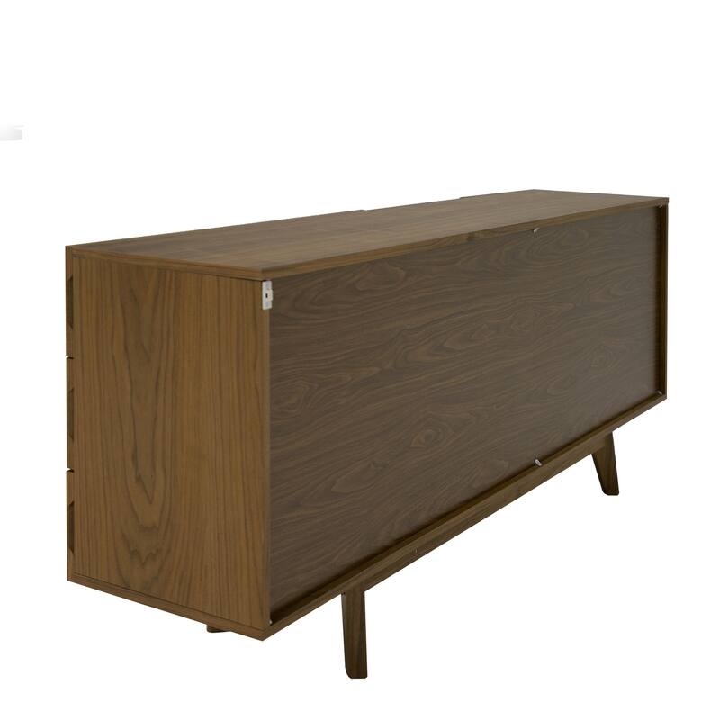 Modrest Abelard Mid-century Walnut Dresser