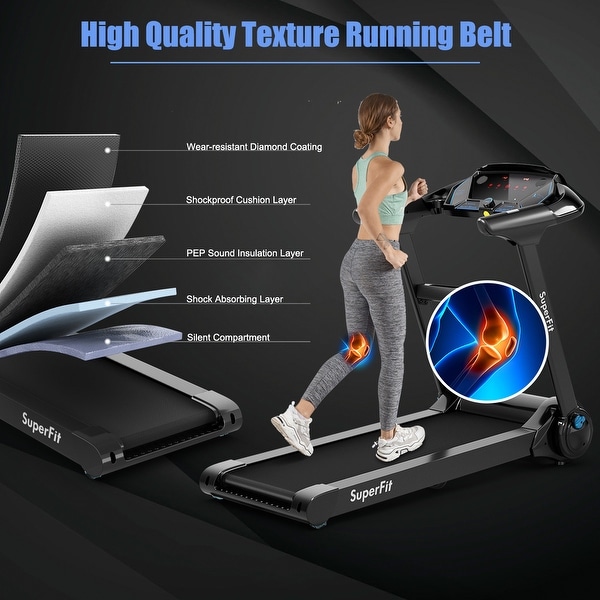 Superfit 2.25 hp folding treadmill running machine 2025 review