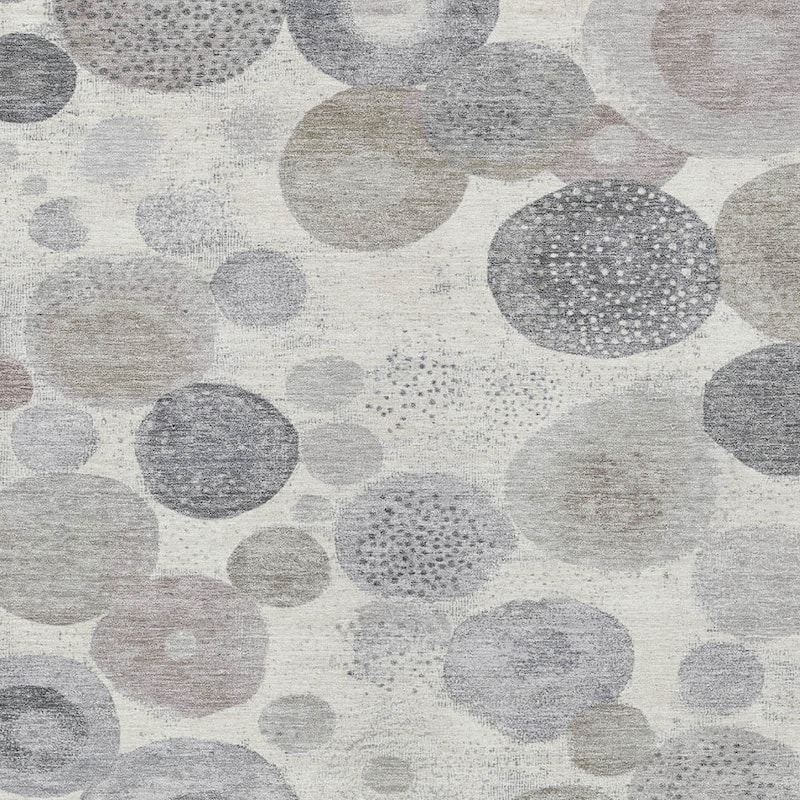 HomeRoots Geometric Transitional Rectangle Outdoor Rug