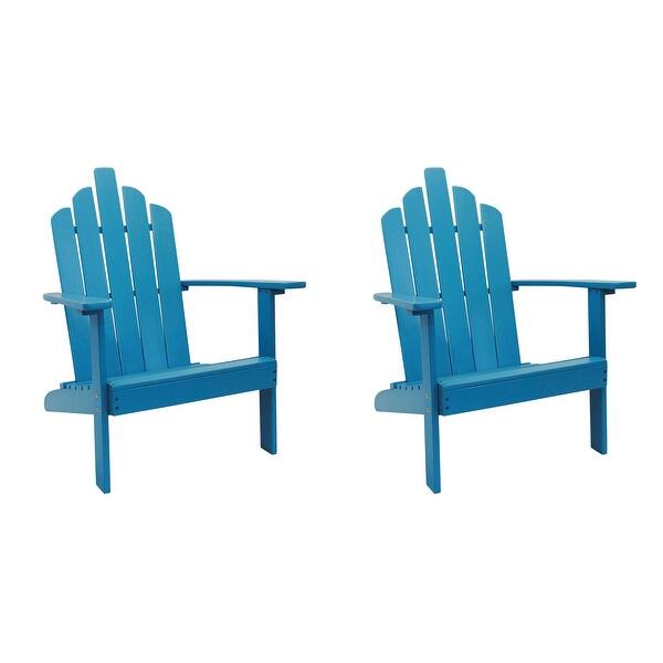 Shop Black Friday Deals On Hillsdale Outdoor Adirondack Chairs Set Of 2 Overstock 28640855