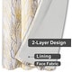 preview thumbnail 49 of 81, Tree Branch Grommet Window Curtain Panel