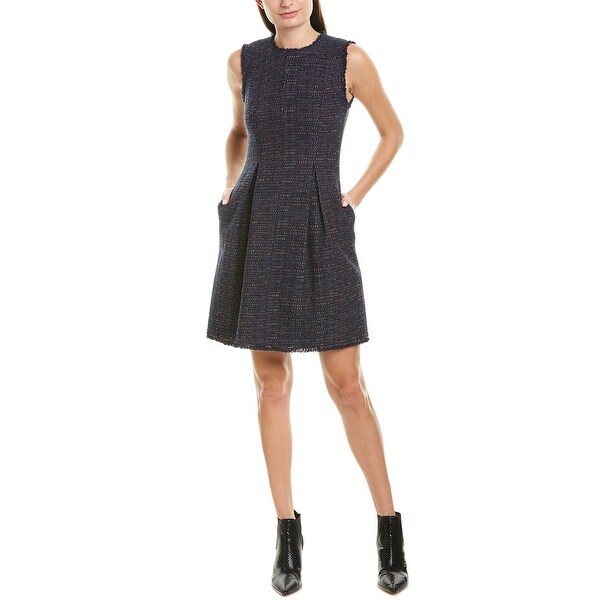 rebecca taylor tweed sheath dress