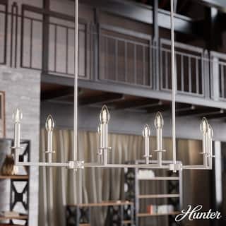 Hunter Bearden Chandelier - Entry, Dining Room, Kitchen Island - Transitional, Industrial, Contemporary, Candle
