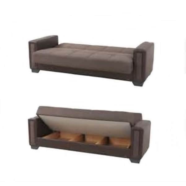 Hannah storage futon shop sofa bed