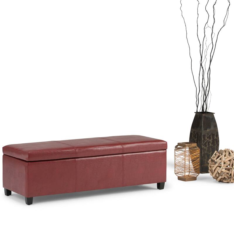 Modern Storage Ottoman Bench for Living Room