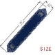 preview thumbnail 2 of 1, STP Goods Blue Hanukkah Gold Menorah Embroidered Table Runner - 13x70"
