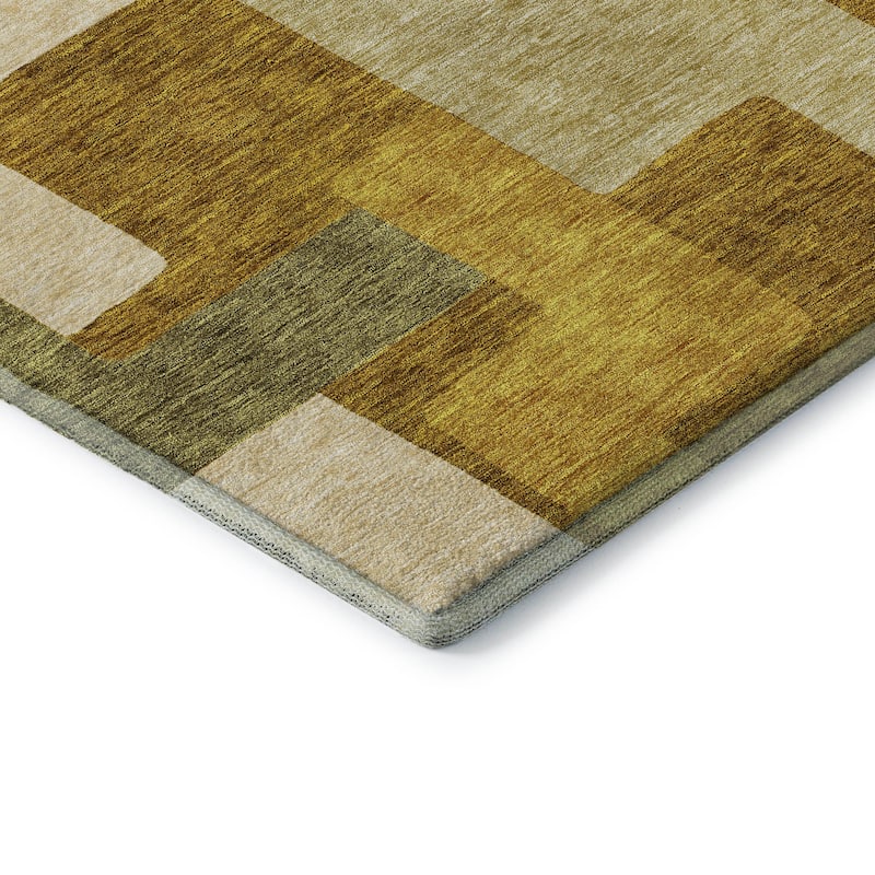 Premium Washable Super Soft Geo Casual Mayfield Rug