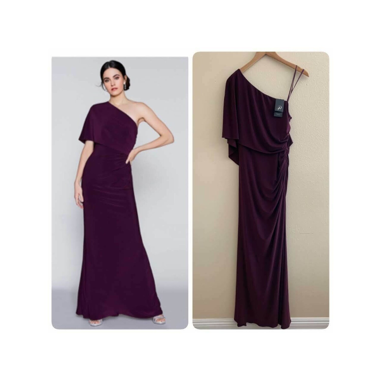adrianna papell purple