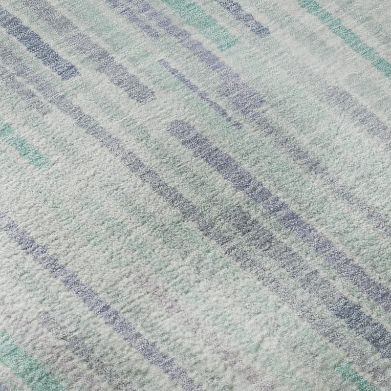 Premium Washable Super Soft Stripe Stack Mayfield Rug