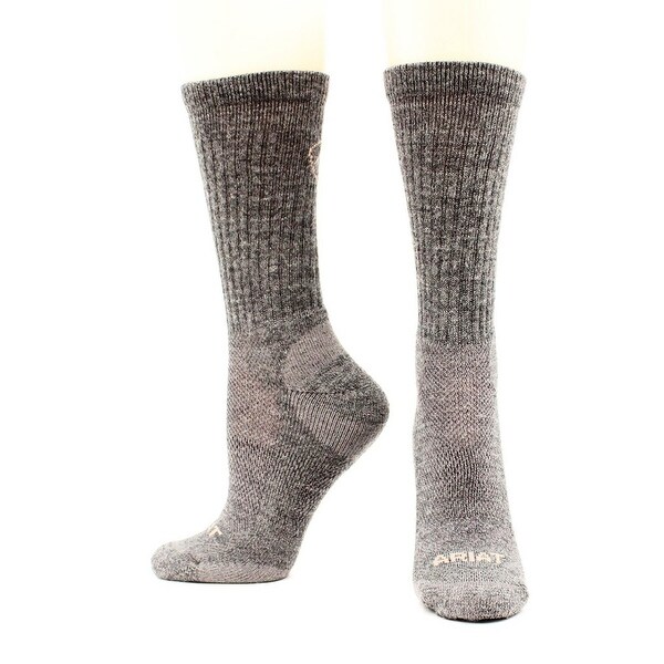 Ariat Socks Mens Merino Hiker Lightweight Wool Acrylic - XL
