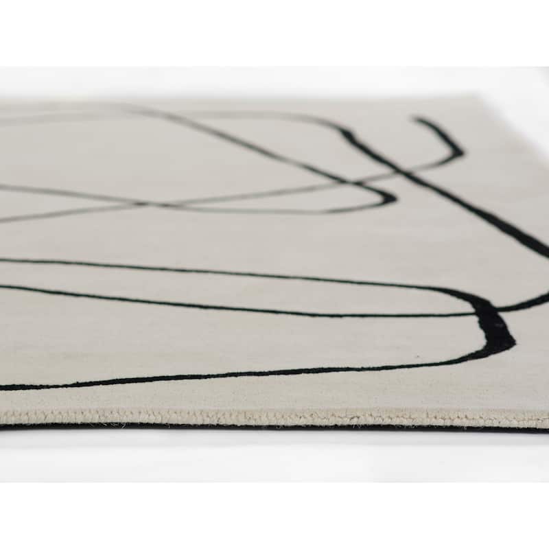 Momeni Simba Hand Tufted Wool Contemporary Area Rug