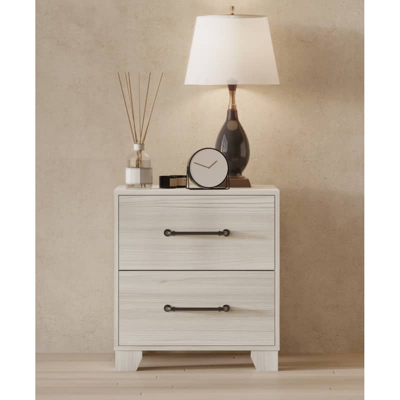 Wallace 2 Drawer Nightstand - 2-drawer